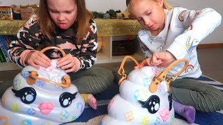 СУМКА СЮРПРИЗ С ЛИЗУНАМИ! DIY SLIME MAKER SURPRISE Bag Pooey Puitton Слайм Своими Руками