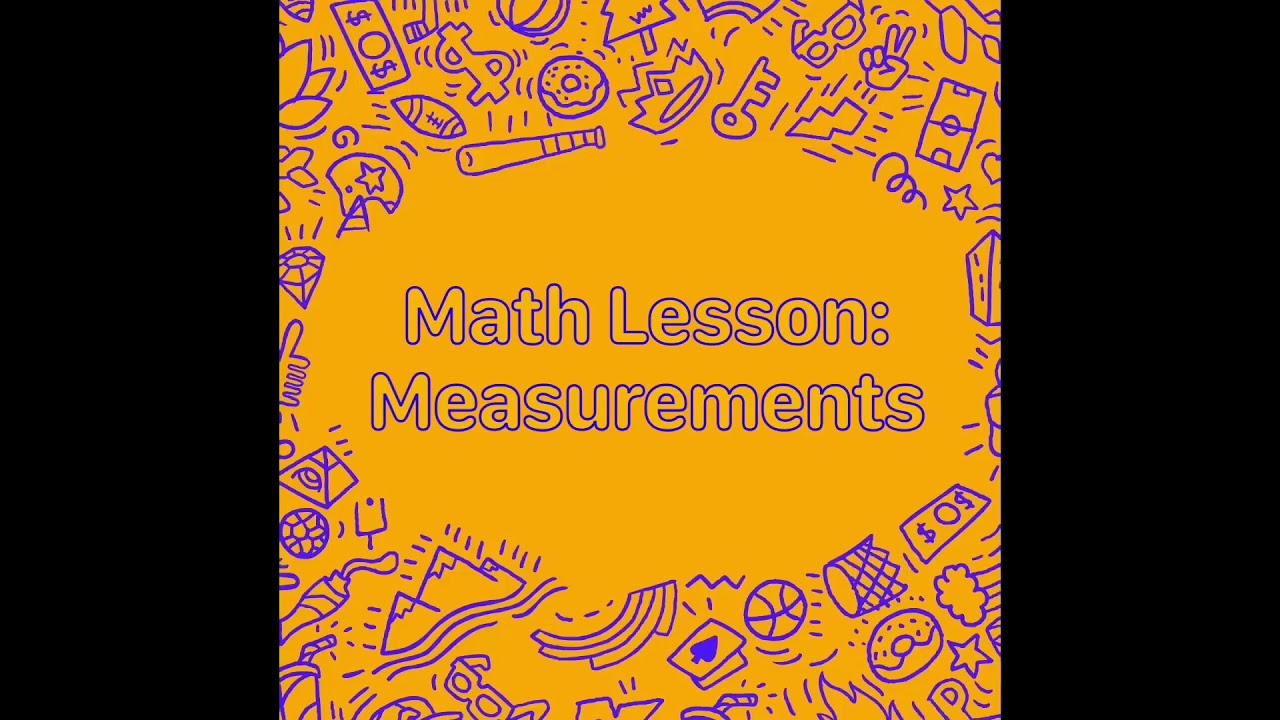 Math Lesson/Measurement - YouTube