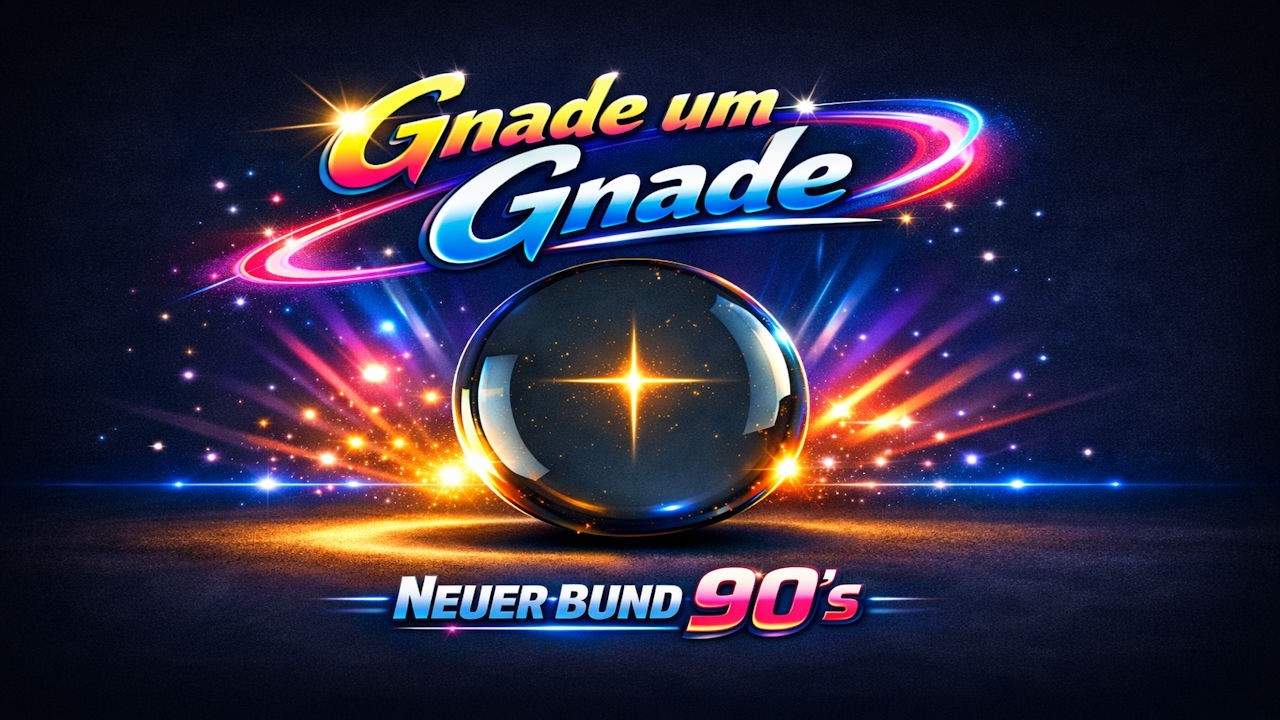 Gnade um Gnade 90's | Feier mit Botschaft im Neuen Bund