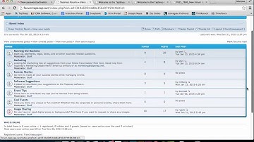 How To Use The TapSnap Forum