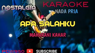 Download Lagu APA SALAHKU || MAHARANI KAHAR || KARAOKE NADA PRIA || COVER YAMAHA PSR MP3