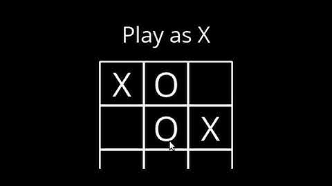 Tic Tac Toe using MinMax and Alpha Beta Pruning