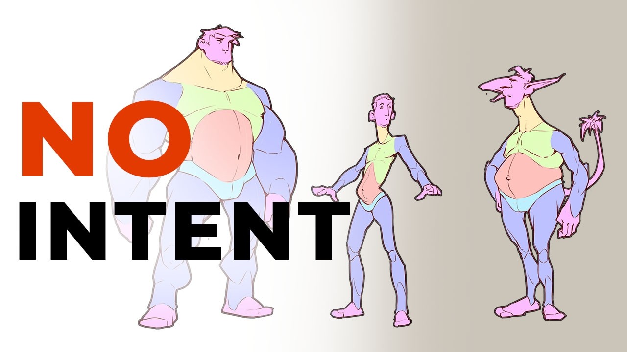 Самая большая ошибка в дизайне персонажей.