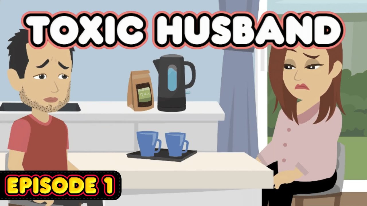 Toxic Husband EPISODE 1 | Animated Stories | Learn English | JAZZY ENGLISH STORIES