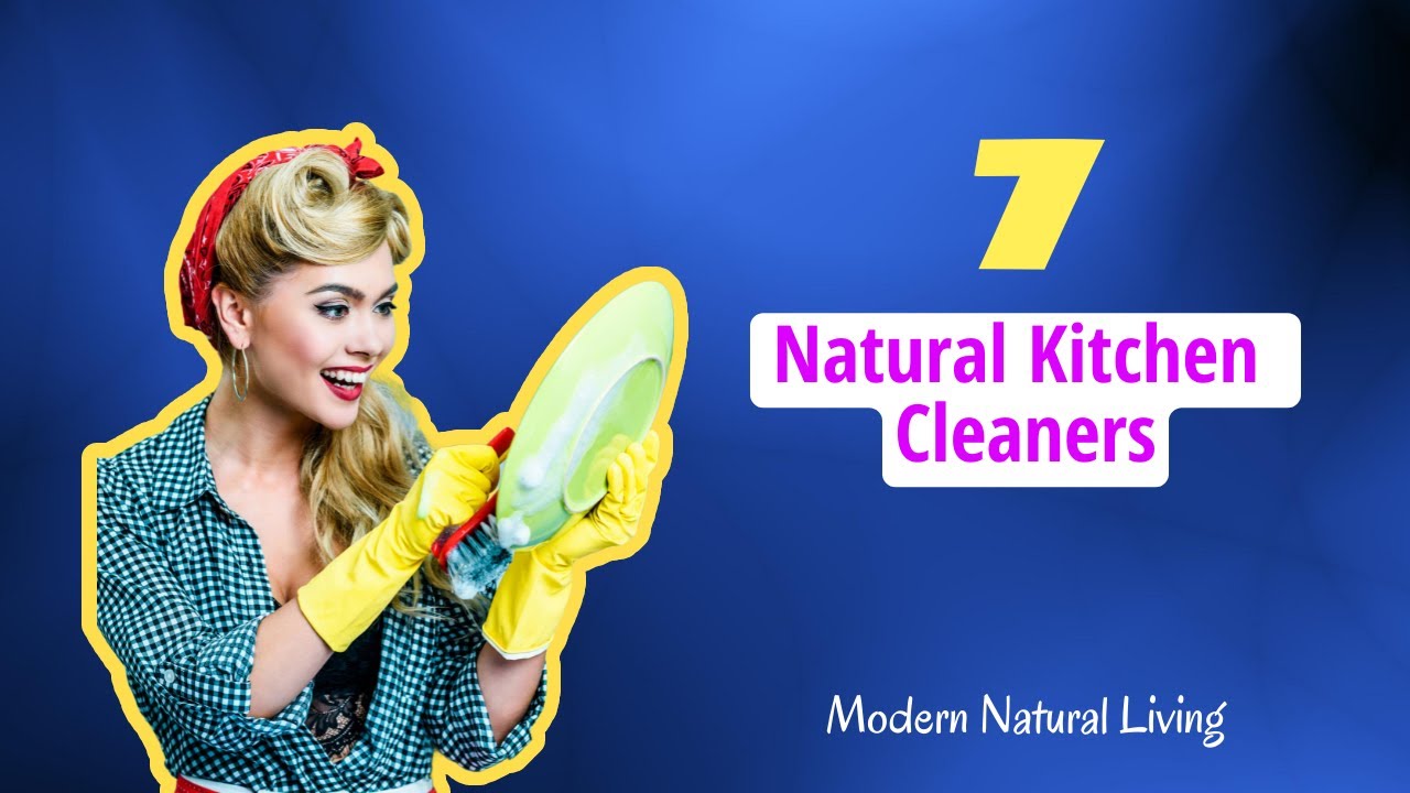 7 Natural Kitchen Cleaner Recipes YouTube