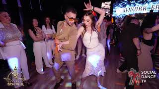 Download Lagu K tamar  \u0026 Azzedine - Bachata social dancing | Istanbul World Dance Congress 2025 MP3