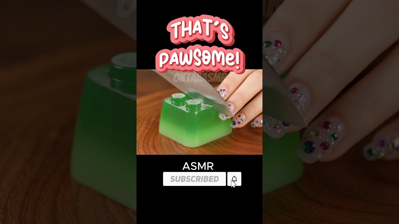 This LEGO Avocado Will Surprise You! 🥑🧱 | Satisfying Cutting ASMR 