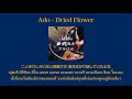 【คําอ่าน & แปลไทย】 Ado - Dried Flower (ドライフラワー) | THAISUB