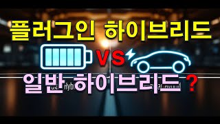 플러그인 하이브리드와 일반 하이브리드 차량의 차이점?