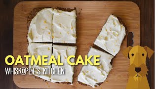 OATMEAL CAKE  | Homemade Dog Food | WHISKOPETS KITCHEN