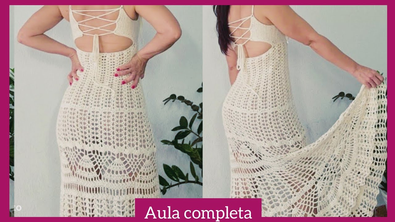 Roupas Femininas Size Vestido De Crochê Para Gordinha VESTIDO DE