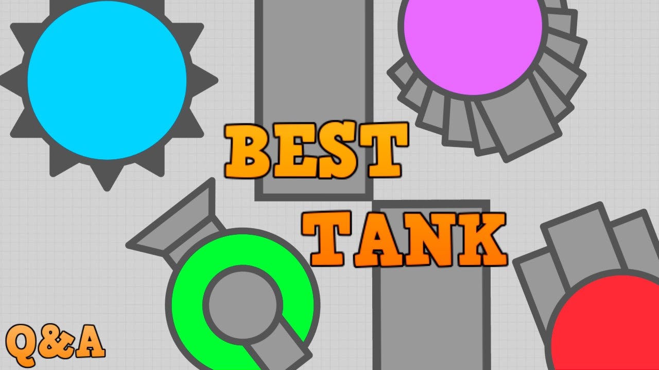 DIEP.IO MAZE BEST TANKS!! // New Spike Tank // Plus Q&A 