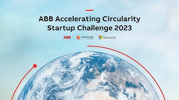 ABBs Circularity Startup Challenge - developing a reliable circularity certificate management tool