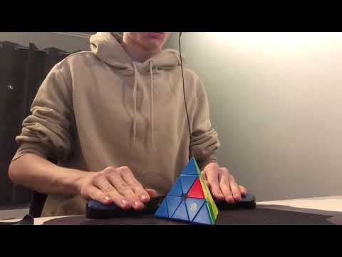0.85 Pyraminx single! [Gan Pyraminx]