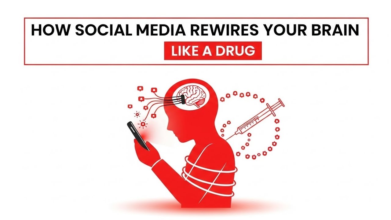 How Social Media Rewires Your Brain Like a Drug | Psychology video |Psychology |