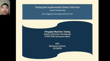 Pengujian black box testing