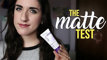 Rimmel London Stay Matte Primer - Does It Work? {The Matte Test} | tewsimple