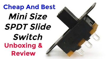 Cheap & Best Mini Size SPDT Slide Switch 3 - Pin | ( 50PCS ) Switch Unboxing & Review |