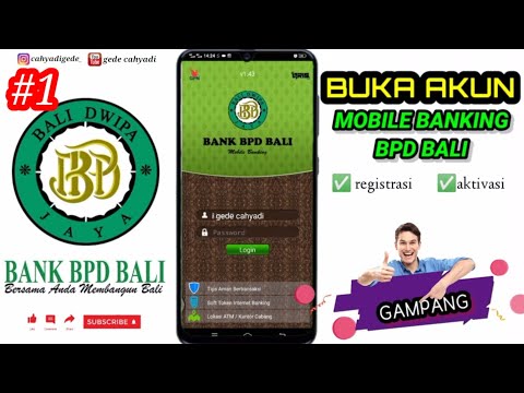 #bpd - Tutorial Buka Akun Mobile Banking BPD Bali di HP - [LENGKAP REGISTRASI-AKTIVASI]