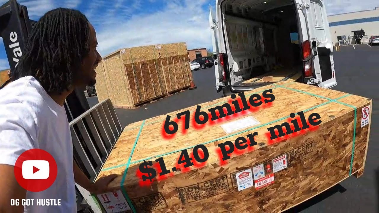 Cargo Van Expediting Freight From St. George, Utah To Burlingame, Ca