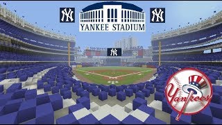 MLB MINECRAFT BASEBALL STADIUM New Yankee Stadium