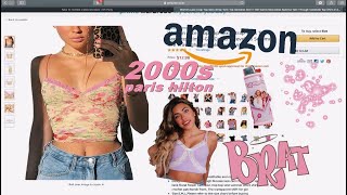 BUYING Y2K STYLE CLOTHING FROM AMAZON!! IS IT WORTH IT??? || Valeria Arguelles