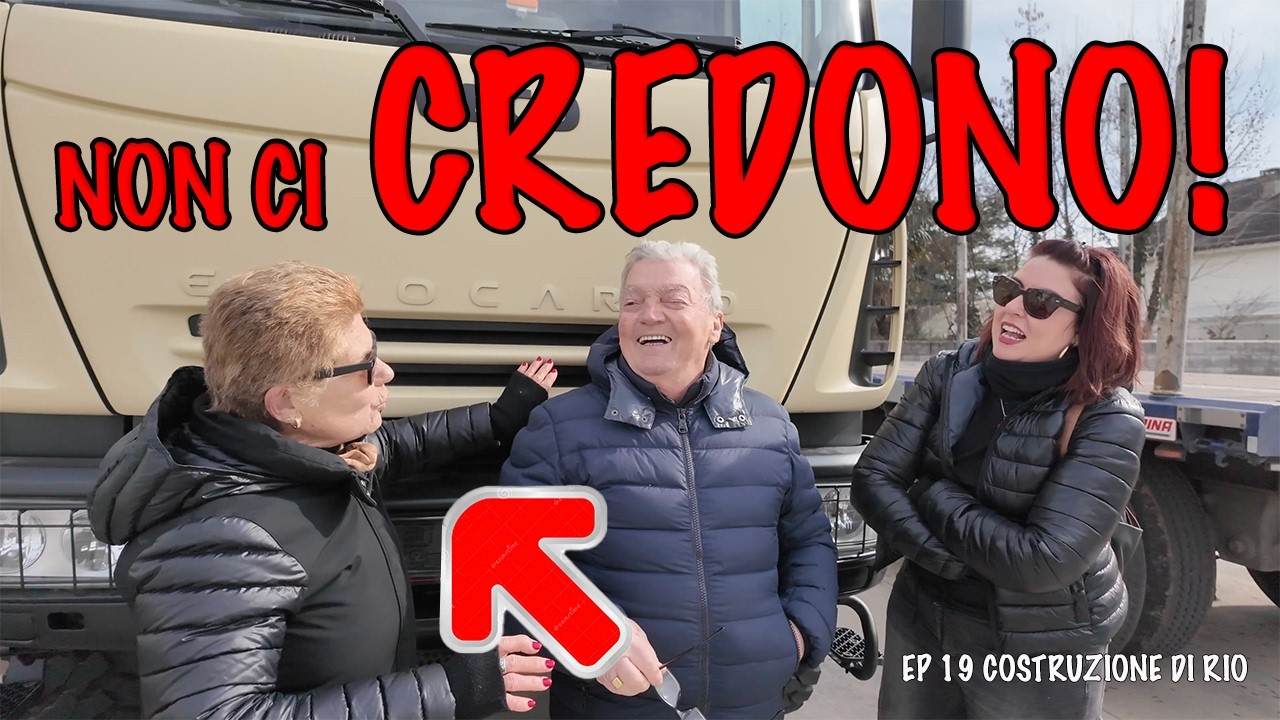 La prima volta che lo vedono... e NON CI CREDONO 😳 EP 19 Costruzione di Rio