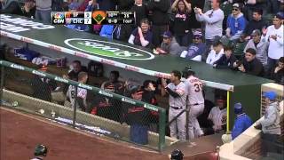 2013/04/14 Posey's RBI single