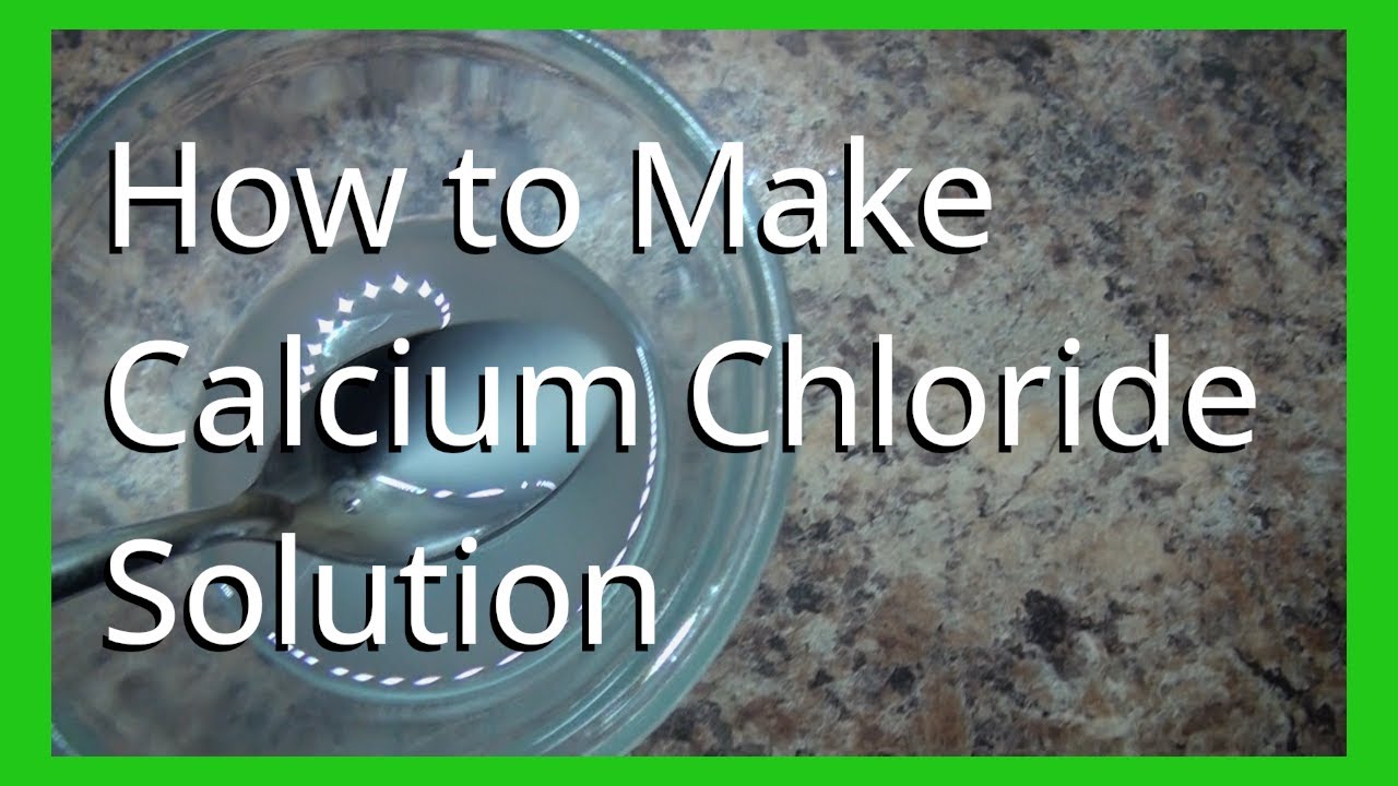 How To Make Calcium Carbonate From Seashells