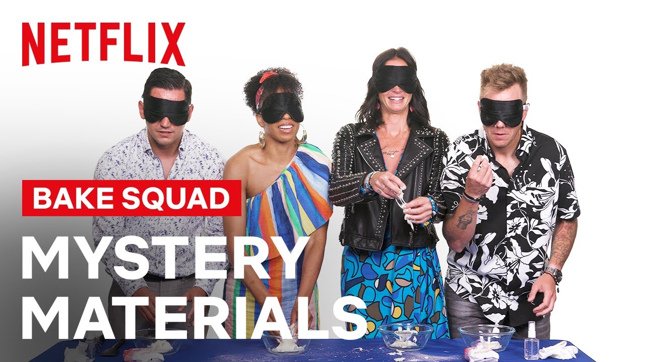 Bake Squad Mystery Materials Netflix YouTube