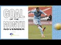 SOUCEK, HALLER & BOWEN | GOAL OF THE MONTH NOVEMBER