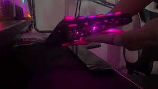 Kbdfans Holy80 W Gateron Smoothies Hand-Lubed - Asmrsound Test