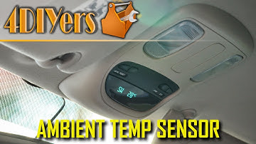 How to: 02-08 Dodge Ram Ambient Air Temperature Sensor Testing and Replacement