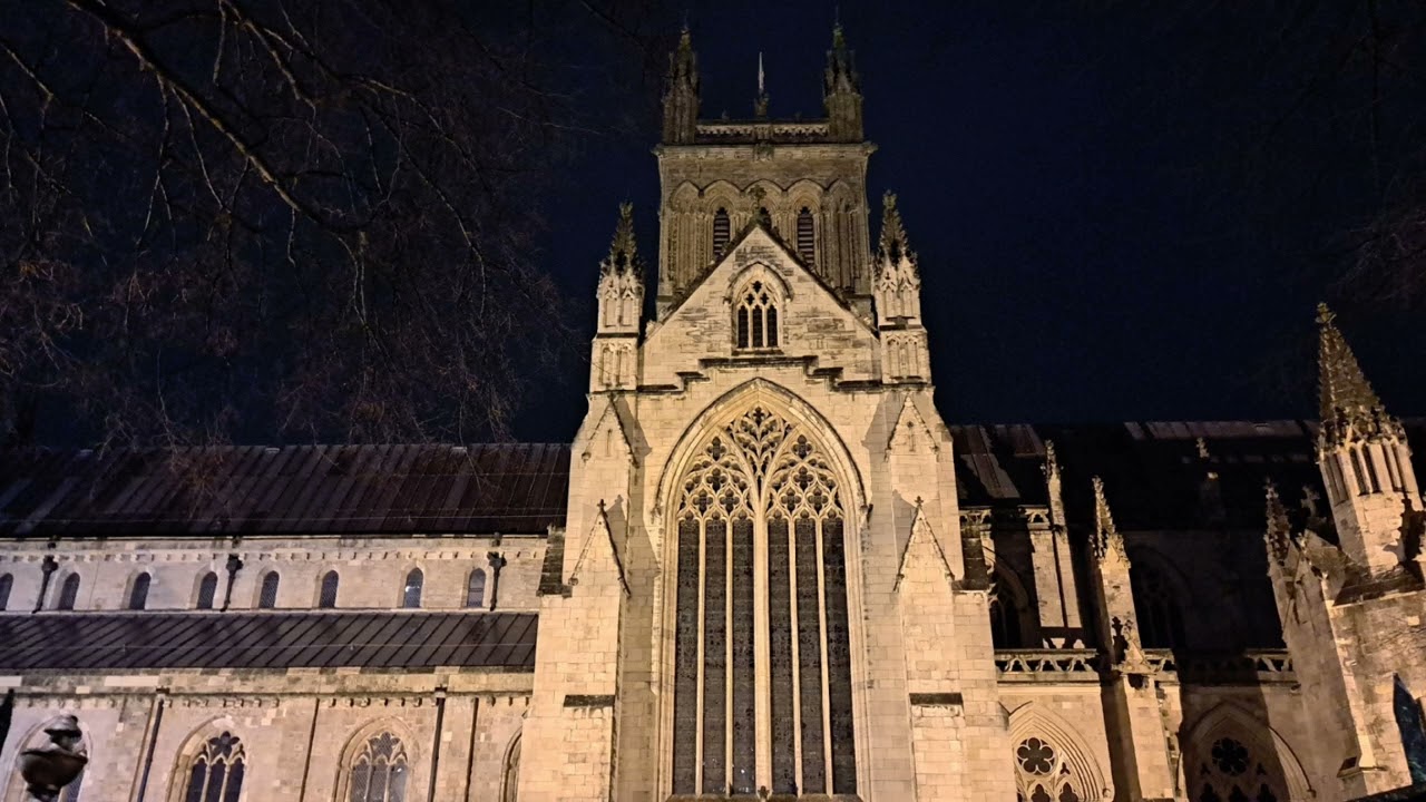 The twelve bells of selby abbey, north Yorkshire 