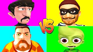 Scary Robber VS The Siblings VS Dark Riddle Classic VS Robbery Clash Thief Pranks - Android & iOS screenshot 2