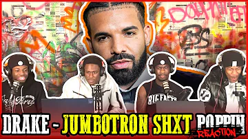 Drake - Jumbotron Shxt Poppin (Official Music Video) | Reaction