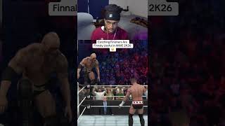 Catching finishers are back in WWE 2k26😂🔥#youtubeshorts #wwe2k26 #fyp #trending #viralvideo