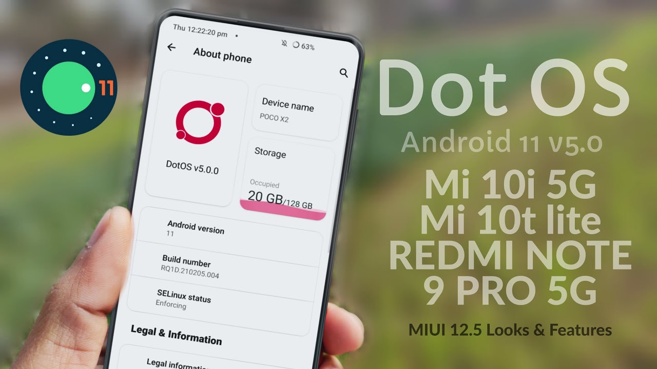 Download Dot OS v5.0 for Mi 10i 5G / 10T Lite and Redmi Note 9 Pro 5G Review, MIUI looks & Features