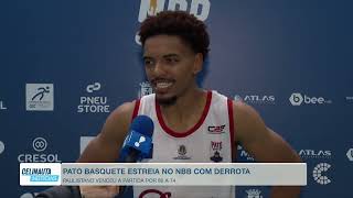 Pato Basquete perde para o Paulistano na estreia no...