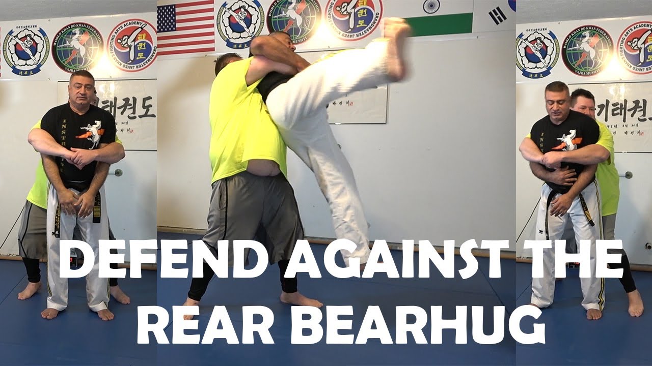 Defend Against The Rear Bear Hug YouTube