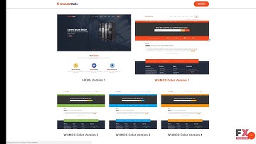 DomainWalls - Responsive Web Hosting with WHMCS Website Template TMT