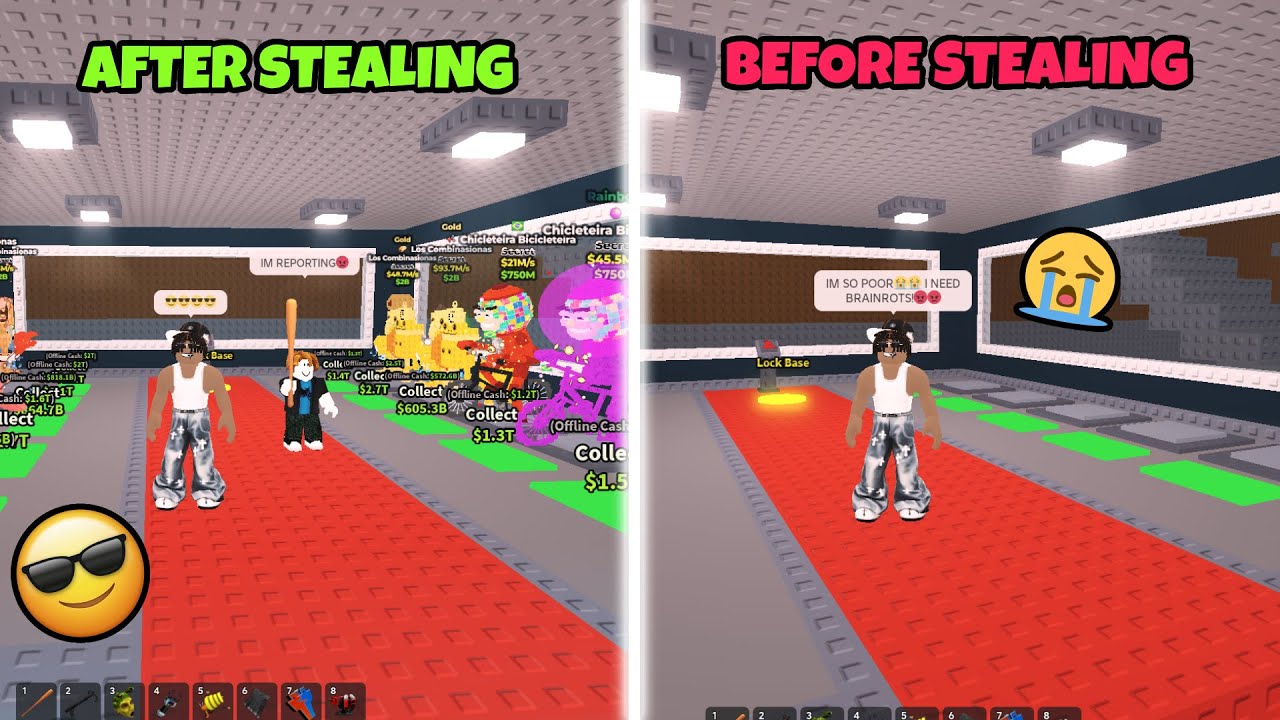 Steal 30 BRAINROTS in 30 MINUTES