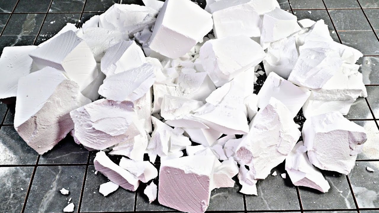 GYM CHALK CRUSHING 💥 ASMR OODLY SATISFYING VIDEO YouTube