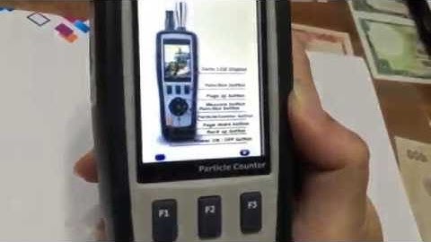 รีวิวเครื่องวัดฝุ่น รุ่น DT-9880 Part2 การวัดค่าเบื้องต้น