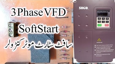 3 phase motor VFD| soft start & soft stop using Pic microcontroller