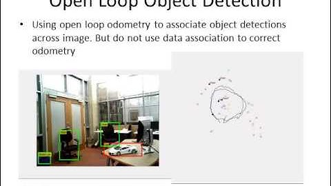 SLAM with Objects using a Nonparametric Pose Graph