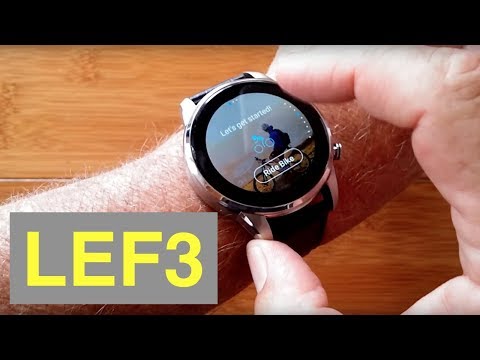 LEMFO LEF3 4G Android 7.1.1 Always Time Display Stainless Steel Smartwatch: Unboxing and 1st Look