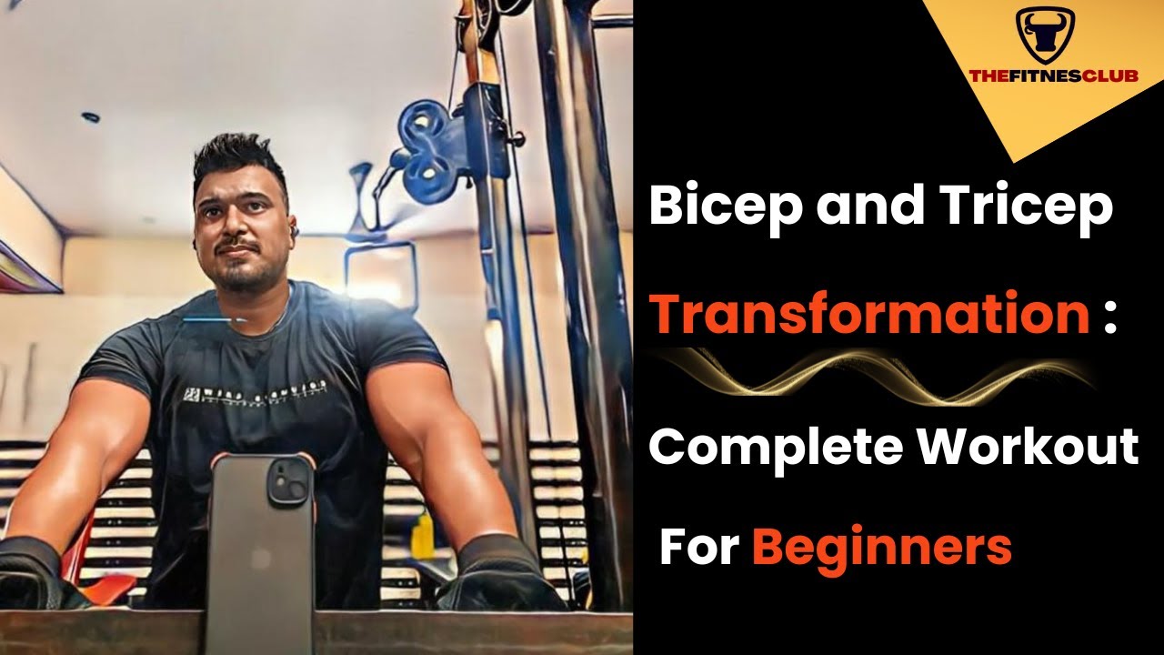 Bicep and Tricep Transformation Complete Workout for Beginners ! YouTube