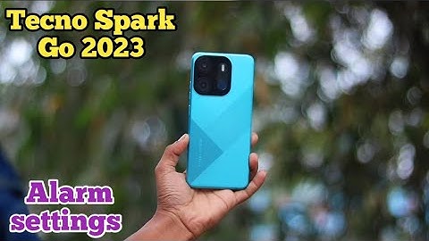 How To Set Alarm In Tecno Spark Go 2023, Tecno Spark Go 2023  Mein Alarm Set Kaise Karen,