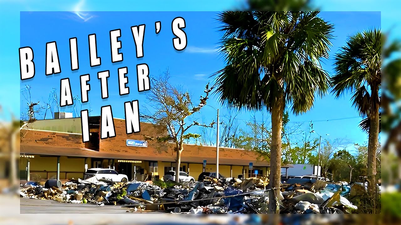 Bailey’s General Store Sanibel Hurricane Ian Damage YouTube